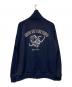 GAVIAL（ガヴィル）の古着「TRACK TOP / シルクスクリーンプリントトラックジャケット」｜ネイビー