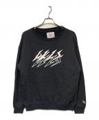 GAVIALガヴィル）の古着「light weight pullover sweat “thunder” / クルーネックスウェット」｜グレー