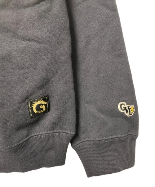 GAVIAL（ガヴィル）GAVIAL (ガヴィル) light weight pullover sweat “thunder” / クルーネックスウェット グレー サイズ:Sの古着・服飾アイテム