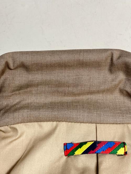 is-ness（イズネス）is-ness (イズネス) ダブルテーラードジャケット ベージュ サイズ:Mの古着・服飾アイテム