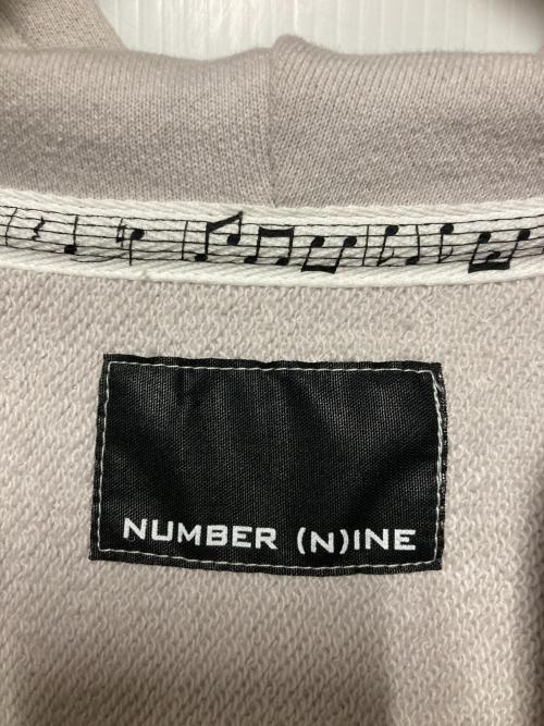 NUMBER (N)INE（ナンバーナイン）NUMBER (N)INE (ナンバーナイン) BLANK GENERATION / ジップパーカー グレー サイズ:2の古着・服飾アイテム