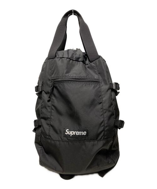 SUPREME（シュプリーム）SUPREME (シュプリーム) 19SS Tote Back pack / 2WAYナイロンバックパック ブラック サイズ:18Lの古着・服飾アイテム