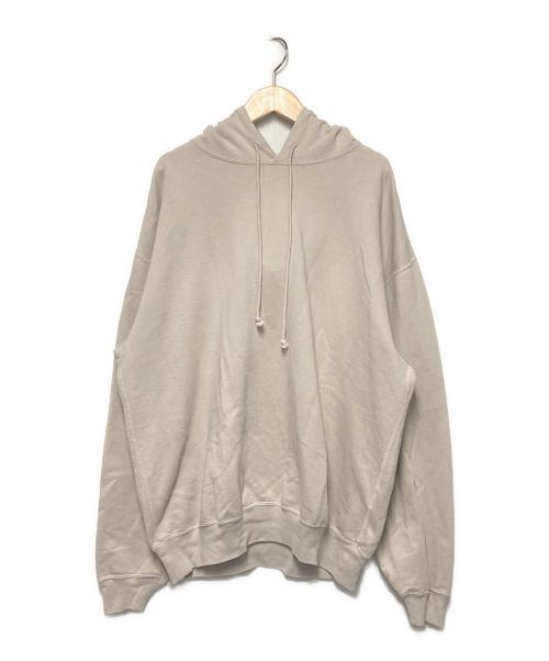 AURALEE（オーラリー）AURALEE (オーラリー) プルオーバーパーカー ベージュ サイズ:3の古着・服飾アイテム