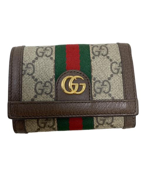 GUCCI（グッチ）GUCCI (グッチ) 3つ折り財布の古着・服飾アイテム