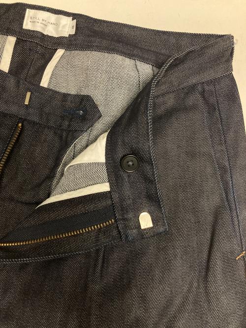 STILL BY HAND（スティルバイハンド）STILL BY HAND (スティルバイハンド) セルビッチデニムパンツ インディゴ サイズ:48の古着・服飾アイテム