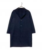 ABYTSエーバイティーエス）の古着「WOOL RIVER COAT / ウールチェスターコート」｜ネイビー