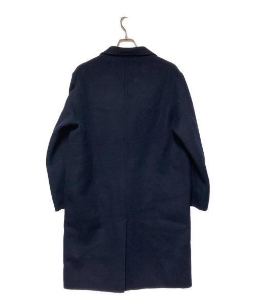 ABYTS（エーバイティーエス）ABYTS (エーバイティーエス) WOOL RIVER COAT / ウールチェスターコート ネイビー サイズ:1の古着・服飾アイテム