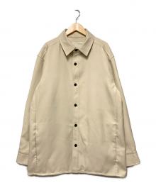 STUDIO NICHOLSON×ZARA（スタジオ ニコルソン×ザラ）の古着「ツイルシャツジャケット」｜アイボリー