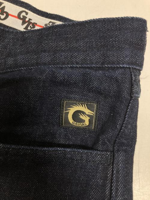 GAVIAL（ガヴィル）GAVIAL (ガヴィル) DENIM PANTS “ONE WASH” / ワンウォッシュデニムパンツ インディゴ サイズ:Lの古着・服飾アイテム