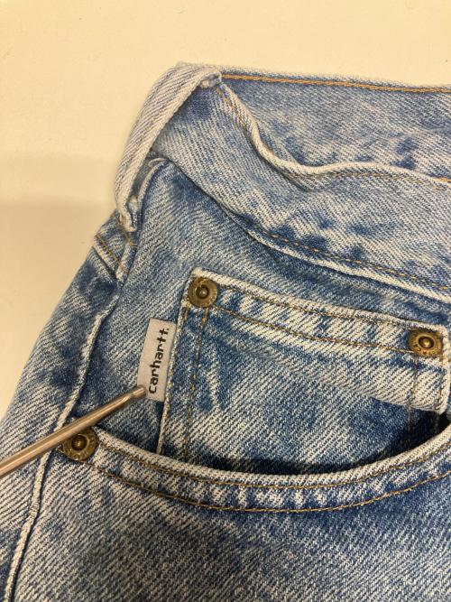 CarHartt（カーハート）CarHartt (カーハート) テーパードデニムパンツ インディゴ サイズ:34×32の古着・服飾アイテム