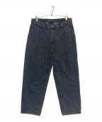 POLAR SKATEポーラー スケート）の古着「バギーデニムパンツ」｜ブラック