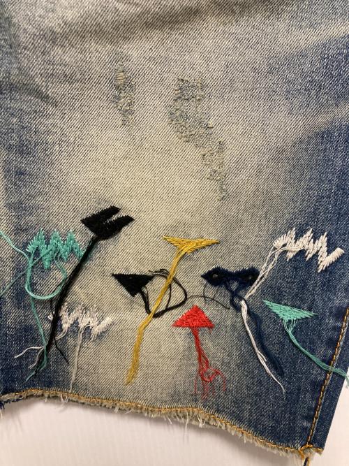 BILLIONAIRE BOYS CLUB（ビリオネアボーイズクラブ）BILLIONAIRE BOYS CLUB (ビリオネアボーイズクラブ) デニムハーフパンツ / ショートパンツ インディゴ サイズ:30 未使用品の古着・服飾アイテム