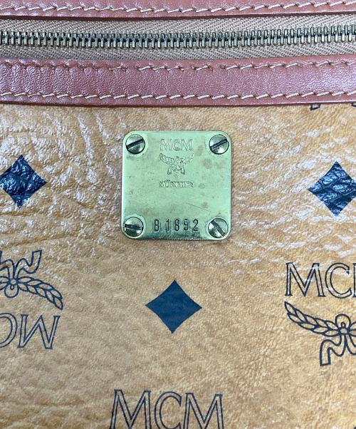 MCM（エムシーエム）MCM (エムシーエム) クロスボディバッグ ブラウンの古着・服飾アイテム