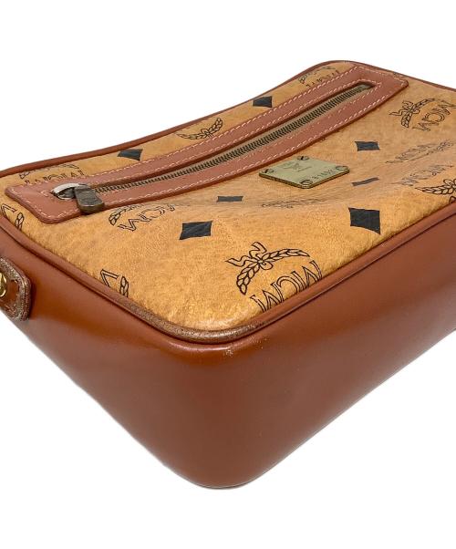 MCM（エムシーエム）MCM (エムシーエム) クロスボディバッグ ブラウンの古着・服飾アイテム