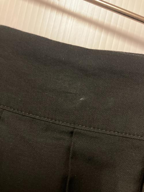 Y's（ワイズ）Y's (ワイズ) プリーツラップスカート ブラック サイズ:2の古着・服飾アイテム