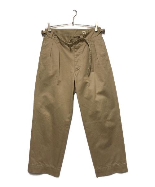 KAPTAIN SUNSHINE（キャプテンサンシャイン）KAPTAIN SUNSHINE (キャプテンサンシャイン) Gurkha Pants Trousers / トラウザーパンツ ベージュ サイズ:30の古着・服飾アイテム