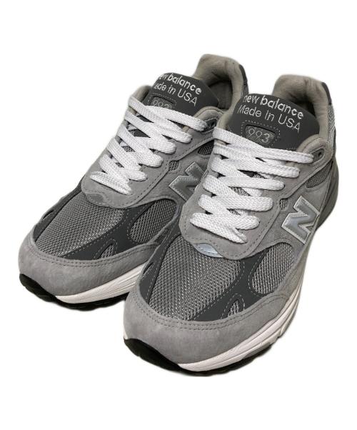 NEW BALANCE（ニューバランス）NEW BALANCE (ニューバランス) MR993 / ローカットスニーカー グレー サイズ:US8Dの古着・服飾アイテム