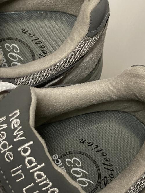 NEW BALANCE（ニューバランス）NEW BALANCE (ニューバランス) MR993 / ローカットスニーカー グレー サイズ:US8Dの古着・服飾アイテム