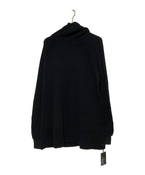 NILoS（ニルズ）NILoS (ニルズ) ワッフルプルオーバーパーカー ブラック サイズ:2 未使用品の古着・服飾アイテム