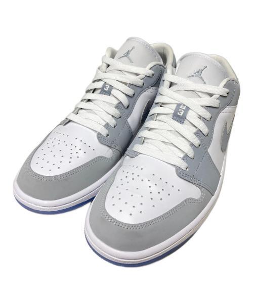 NIKE（ナイキ）NIKE (ナイキ) WMNS AIR JORDAN 1 LOW / ローカットスニーカー グレー サイズ:US10.5の古着・服飾アイテム