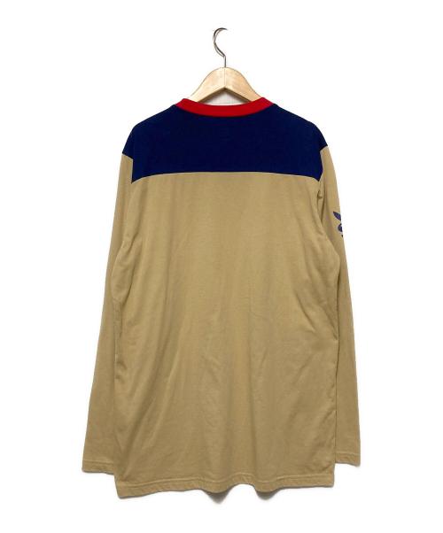 SUPREME（シュプリーム）SUPREME (シュプリーム) PLAY BOY (プレイボーイ) L/S Football Top / ロングスリーブカットソー ベージュ サイズ:Mの古着・服飾アイテム