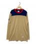 SUPREME（シュプリーム）の古着「L/S Football Top / ロングスリーブカットソー」｜ベージュ