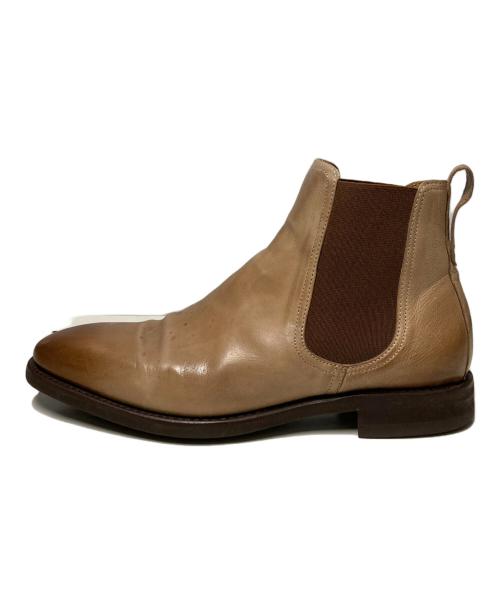 berwick（バーウィック）berwick (バーウィック) サイドゴアブーツ ベージュ サイズ:6.5の古着・服飾アイテム