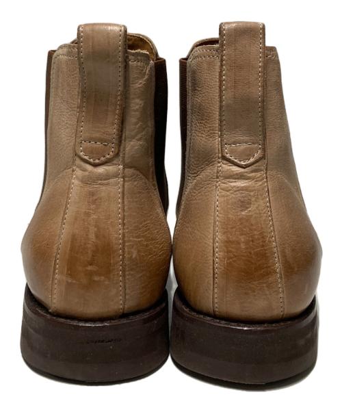 berwick（バーウィック）berwick (バーウィック) サイドゴアブーツ ベージュ サイズ:6.5の古着・服飾アイテム