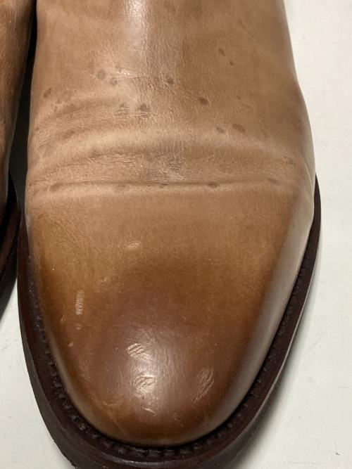 berwick（バーウィック）berwick (バーウィック) サイドゴアブーツ ベージュ サイズ:6.5の古着・服飾アイテム