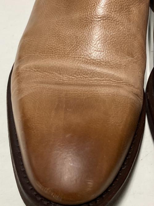 berwick（バーウィック）berwick (バーウィック) サイドゴアブーツ ベージュ サイズ:6.5の古着・服飾アイテム