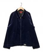 SUPREMEシュプリーム）の古着「15FW velveteen work jacket / ベルベットワークジャケット」｜ネイビー
