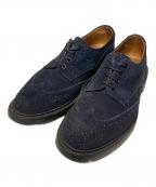 Tricker'sトリッカーズ）の古着「ウィングチップシューズ」｜ネイビー
