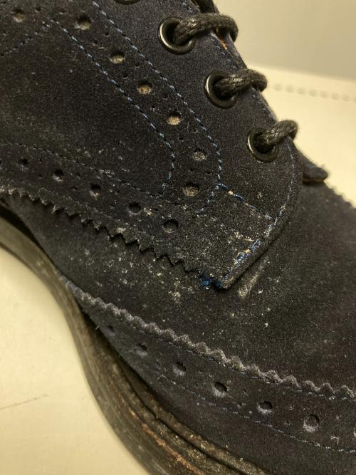 Tricker's（トリッカーズ）Tricker's (トリッカーズ) ウィングチップシューズ ネイビー サイズ:3 5/6の古着・服飾アイテム