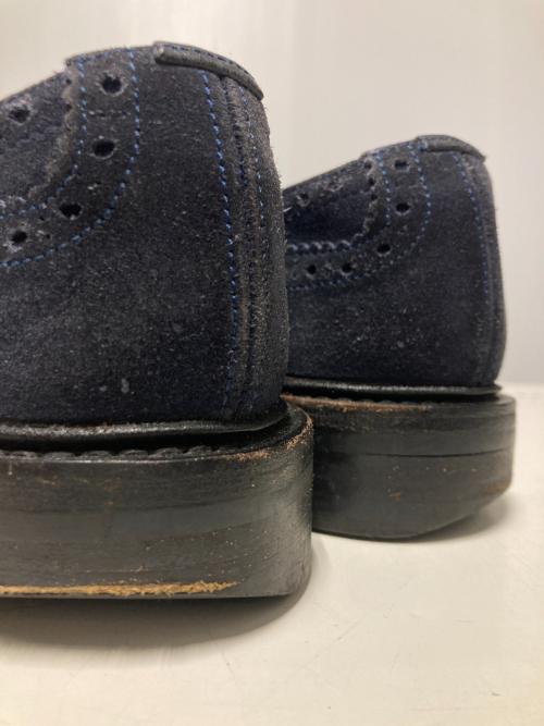 Tricker's（トリッカーズ）Tricker's (トリッカーズ) ウィングチップシューズ ネイビー サイズ:3 5/6の古着・服飾アイテム