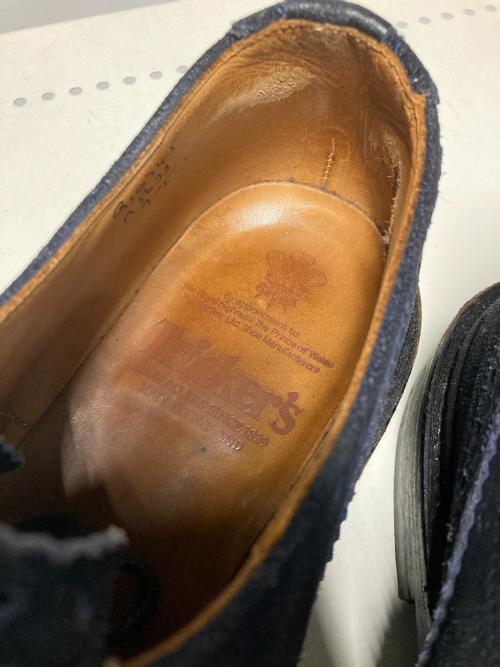 Tricker's（トリッカーズ）Tricker's (トリッカーズ) ウィングチップシューズ ネイビー サイズ:3 5/6の古着・服飾アイテム