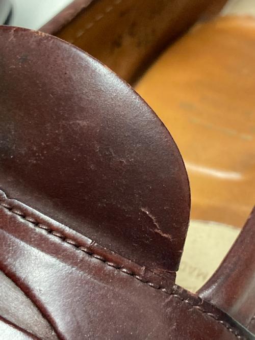 Alden（オールデン）Alden (オールデン) アンラインドペニーローファー ブラウン サイズ:10の古着・服飾アイテム