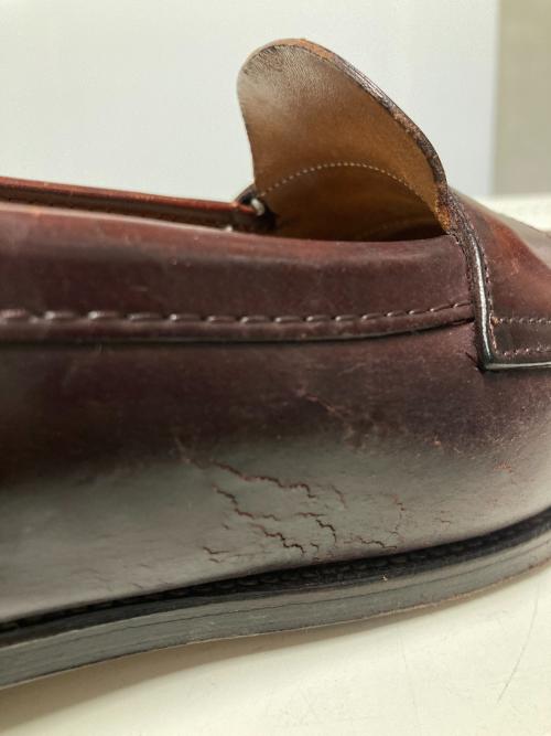 Alden（オールデン）Alden (オールデン) アンラインドペニーローファー ブラウン サイズ:10の古着・服飾アイテム