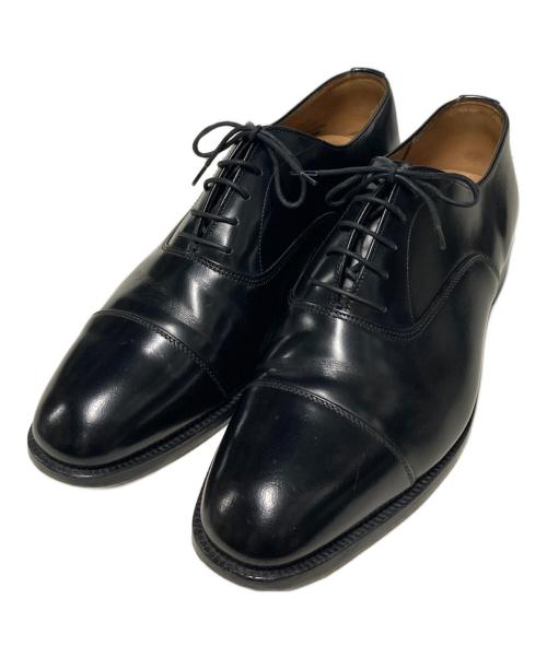 Alfred Sargent（アルフレッドサージェント）Alfred Sargent (アルフレッドサージェント) 内羽根ストレートチップシューズ ブラック サイズ:8の古着・服飾アイテム