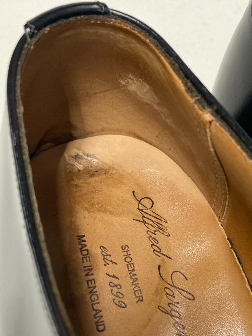 Alfred Sargent（アルフレッドサージェント）Alfred Sargent (アルフレッドサージェント) 内羽根ストレートチップシューズ ブラック サイズ:8の古着・服飾アイテム