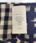 中古・古着 GUCCI (グッチ) GGウールジャカード スカーフ ブラック×ベージュ：28000円