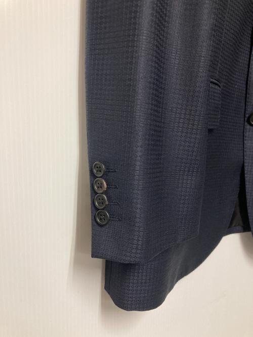 PAUL SMITH（ポールスミス）PAUL SMITH (ポールスミス) シャドーグレンチェック2Bセットアップスーツ ネイビー サイズ:L2の古着・服飾アイテム