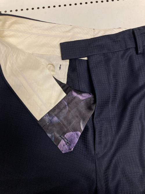 PAUL SMITH（ポールスミス）PAUL SMITH (ポールスミス) シャドーグレンチェック2Bセットアップスーツ ネイビー サイズ:L2の古着・服飾アイテム