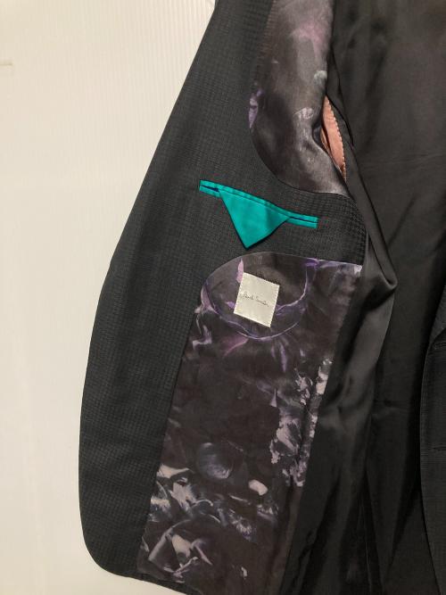 PAUL SMITH（ポールスミス）PAUL SMITH (ポールスミス) シャドーグレンチェック2Bセットアップスーツ ブラック サイズ:L2の古着・服飾アイテム