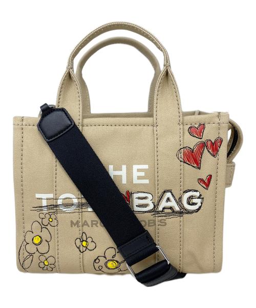 MARC JACOBS（マークジェイコブズ）MARC JACOBS (マークジェイコブス) The Doodle ハンドバッグ ベージュの古着・服飾アイテム