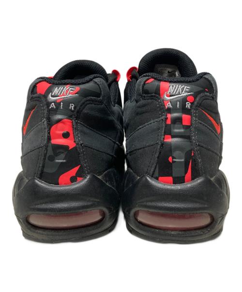 NIKE（ナイキ）NIKE (ナイキ) AIR MAX95 / ローカットスニーカー ブラック×レッド サイズ:US8.5の古着・服飾アイテム