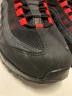 中古・古着 NIKE (ナイキ) AIR MAX95 / ローカットスニーカー ブラック×レッド サイズ:US8.5：13000円