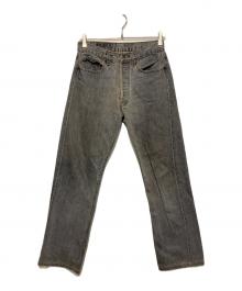 LEVI'S（リーバイス）の古着「80s 先染めストレートデニムパンツ」｜ブラック