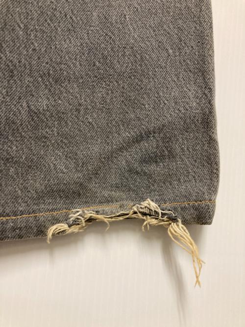 LEVI'S（リーバイス）LEVI'S (リーバイス) 80s 先染めストレートデニムパンツ ブラック サイズ:W30 L34の古着・服飾アイテム