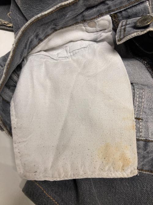 LEVI'S（リーバイス）LEVI'S (リーバイス) 80s 先染めストレートデニムパンツ ブラック サイズ:W30 L34の古着・服飾アイテム