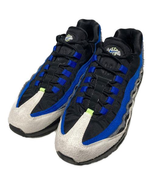 NIKE（ナイキ）NIKE (ナイキ) AIR MAX 95 SE / ローカットスニーカー ブルー×ブラック サイズ:US9の古着・服飾アイテム